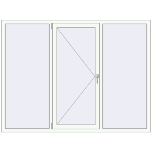 Купити Вікна 2000x1500 мм REHAU SYNEGO MD Білий (RAL 9016) з двох сторін