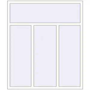 Купити Вікна 1460x1710 мм REHAU Euro 60 Білий (RAL 9016) з двох сторін