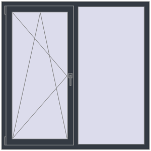 Купити Вікна 1400x1400 мм REHAU Brillant-Design