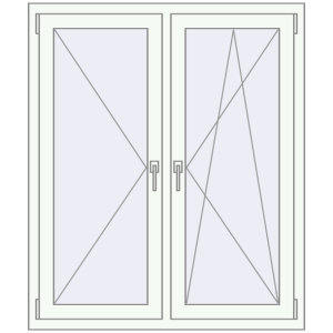 Купити Вікна 1100x1275 мм REHAU Brillant-Design