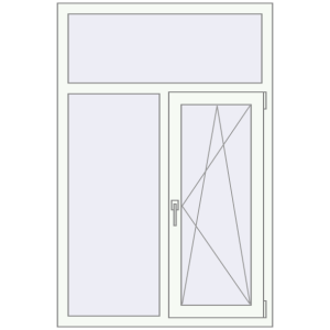 Купити Вікна 1000x1500 мм REHAU Euro 70