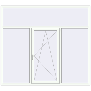 Купити Вікна 2080x1850 мм REHAU Euro 70