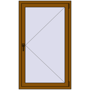 Купити Вікна 840x1420 мм REHAU Euro 70