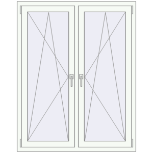 Купити Вікна 1150x1450 мм REHAU SYNEGO MD Білий (RAL 9016) з двох сторін