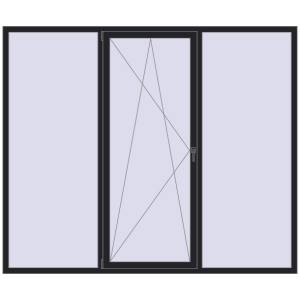 Купити Вікна 2500x2100 мм REHAU Euro 60