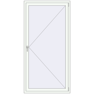 Купити Вікна 1000x2000 мм REHAU SYNEGO MD Білий (RAL 9016) з двох сторін