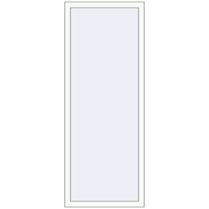 Купити Вікна 680x1800 мм REHAU Brillant-Design Білий (RAL 9016) з двох сторін