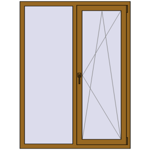 Купити Вікна 1200x1600 мм REHAU Brillant-Design