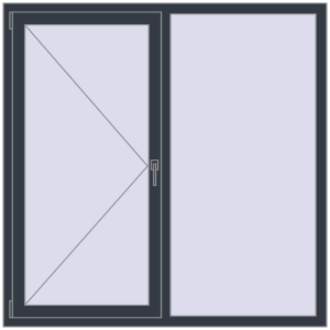 Купити Вікна 1500x1500 мм REHAU Euro 60