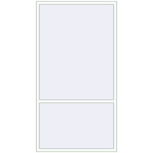 Купити Вікна 1330x2480 мм REHAU Brillant-Design Білий (RAL 9016) з двох сторін