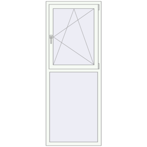 Купити Вікна 770x2010 мм REHAU Brillant-Design Білий (RAL 9016) з двох сторін
