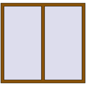 Купити Вікна 1400x1300 мм REHAU Euro 70 GOLDEN OAK з двох сторін