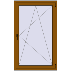 Купити Вікна 900x1500 мм REHAU Euro 60