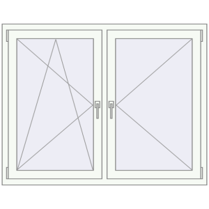 Купити Вікна 1350x1100 мм REHAU Euro 60