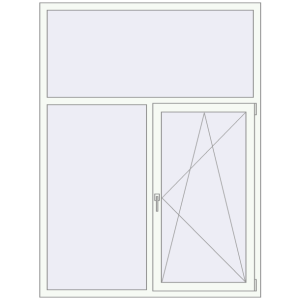 Купити Вікна 1500x2000 мм REHAU Euro 70 GOLDEN OAK ззовні