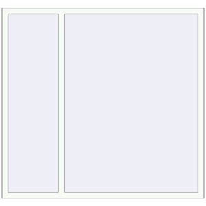 Купити Вікна 1700x1600 мм REHAU Euro 70 Білий (RAL 9016) з двох сторін