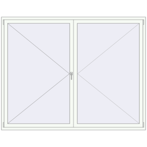 Купити Вікна 2300x1800 мм REHAU Euro 60 Білий (RAL 9016) з двох сторін