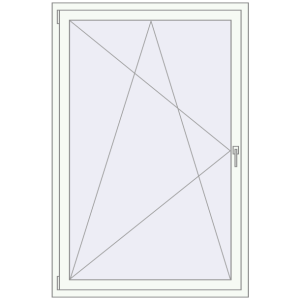 Купити Вікна 1100x1650 мм REHAU Brillant-Design Білий (RAL 9016) з двох сторін
