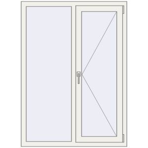 Купити Вікна 1050x1440 мм REHAU Brillant-Design