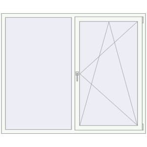 Купити Вікна 1800x1500 мм REHAU Euro 70