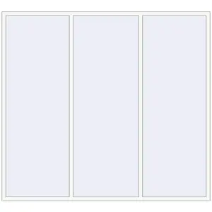 Купити Вікна 2750x2500 мм Altest Pony 375 RAL 9016 Traffic white з двох сторін