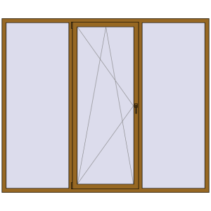 Купити Вікна 2500x2100 мм REHAU Euro 60