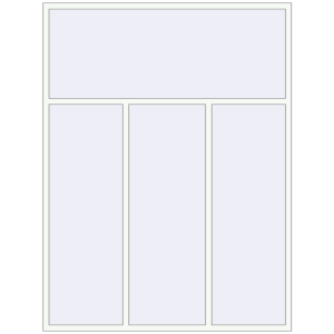 Купити Вікна 2090x2760 мм REHAU Brillant-Design Білий (RAL 9016) з двох сторін