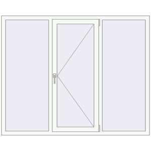 Купити Вікна 1800x1450 мм REHAU Euro 60 Білий (RAL 9016) з двох сторін