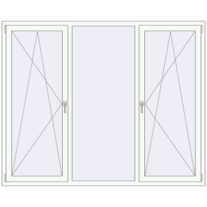 Купити Вікна 2100x1700 мм REHAU Euro 70