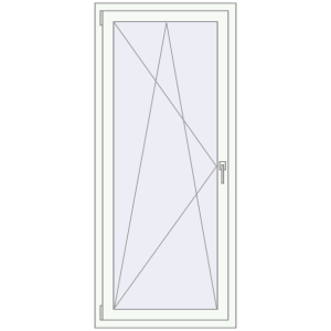 Купити Вікна 760x1750 мм REHAU Euro 60