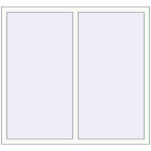 Купити Вікна 1400x1300 мм REHAU Euro 60 Білий (RAL 9016) з двох сторін