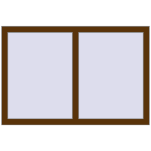Купити Вікна 1200x800 мм REHAU Euro 70 WALNUT з двох сторін
