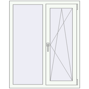 Купити Вікна 1000x1200 мм REHAU Euro 70