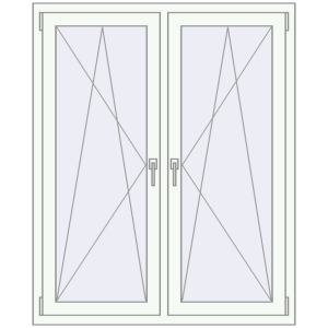 Купити Вікна 1150x1410 мм REHAU Euro 70 Білий (RAL 9016) з двох сторін
