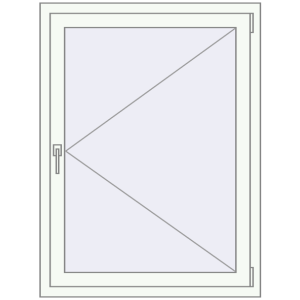 Купити Вікна 870x1180 мм REHAU Euro 70 GOLDEN OAK ззовні