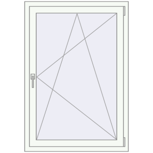 Купити Вікна 900x1300 мм REHAU Euro 70