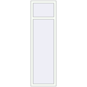 Купити Вікна 550x1850 мм REHAU Euro 70