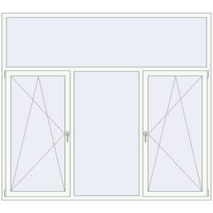 Купити Вікна 2372x2123 мм REHAU Euro 70