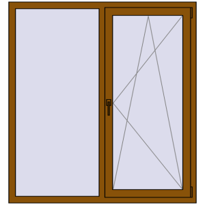 Купити Вікна 1400x1500 мм REHAU Euro 60