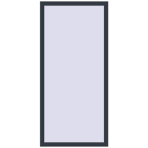 Купити Вікна 800x1700 мм REHAU Euro 60 ANTHRACITE_GREY_STRUKTURAL з двох сторін