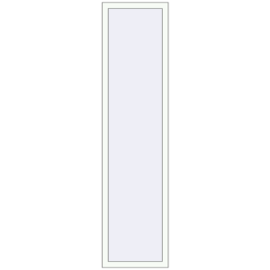 Купити Вікна 575x2200 мм REHAU Brillant-Design Білий (RAL 9016) з двох сторін