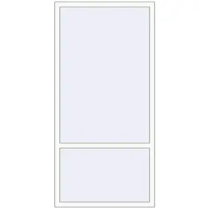 Купити Вікна 1000x2050 мм REHAU Euro 60 Білий (RAL 9016) з двох сторін