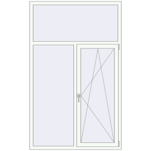 Купити Вікна 1320x2130 мм REHAU Euro 70