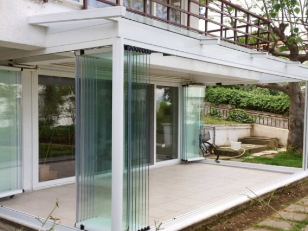 Поворотно-складна система: тераса