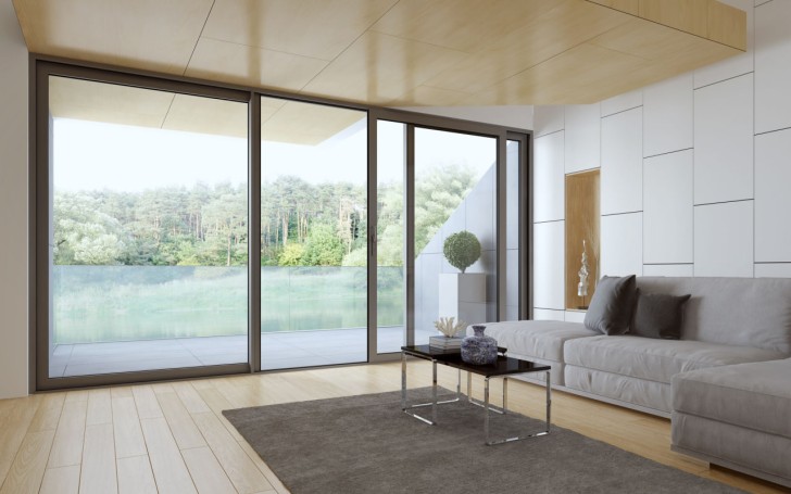 Алюмінієві розсувні двері