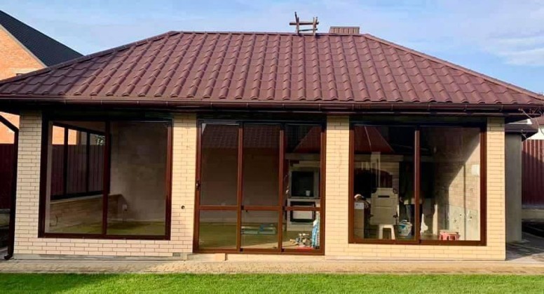 панорамні вікна у французькому стилі