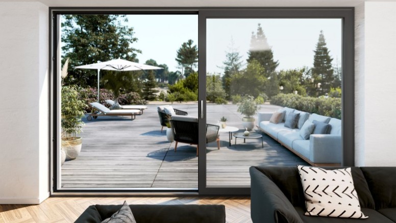 Розсувні двері на терасу