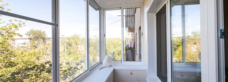 Алюмінієве скління лоджії