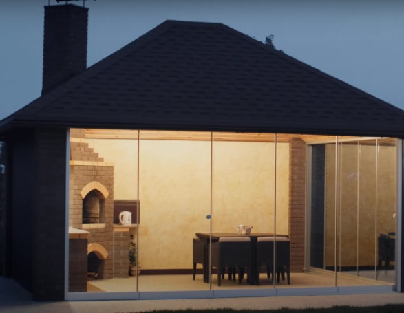 Паралельно-зсувна система: альтанка