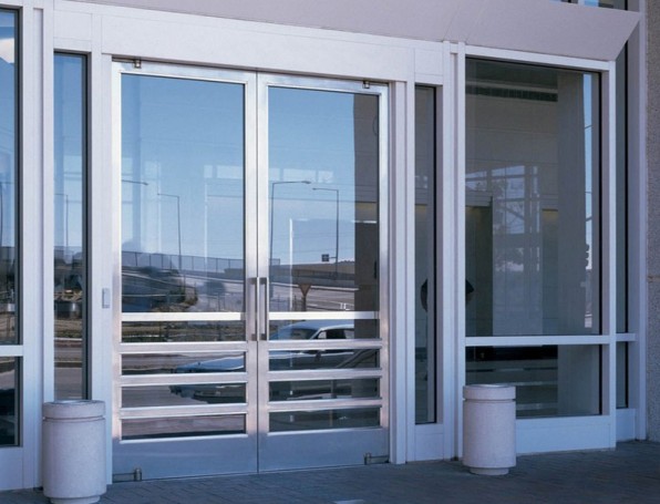 Вхідні алюмінієві двері ALU OPTIMA